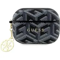 GUESS GUAP2PGCE4CK AirPods Pro 2 (2022/2023) Hülle schwarz/schwarz GCube Charm