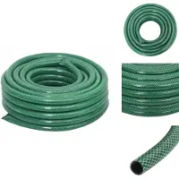 vidaXL Gartenschlauch Grün 0,9" 10 m PVC - Gartenschläuche