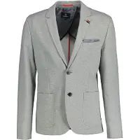 Lerros Jerseysakko "Casual Jersey Sakko", Herren, Gr. 46, grau (smoky grau), 70% Polyester, 25% Viskose, 5% Elasthan, Sakkos Jerseysakko