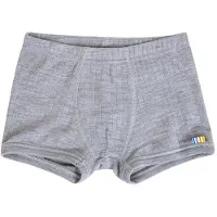 Joha - Kid's Boxershorts Basic - Merinounterwäsche Gr 100 grau