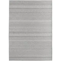 Ayyildiz Hali 160x230 cm In- & Outdoor Teppich Desert 1303 grey - für draußen und drinnen, Grau, Polypropylen