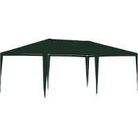 Syfax Profi-Partyzelt 4×6 m Grün 90 g/m²