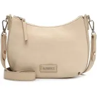Emily & Noah Umhängetasche "Umhängetasche E&N Jeanna", Damen, Gr. B/H/T: 26cm x 18cm x 11cm 0, beige (beige 400), Polyester, Taschen Umhängetasche