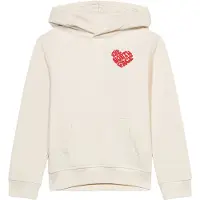 The North Face - Girl's Brand Proud Relaxed Hoodie - Hoodie Gr XS weiß