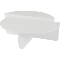 Skye Decor , Orion - White, Couchtisch, Weiß, 100 % MELAMINBESCHICHTETE SPANPLATTEN, 90 x 60 x 30 cm