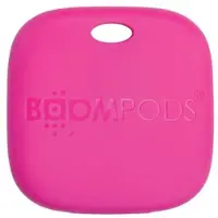 Boompods , Wiederaufladbarer Bluetooth-Tracker Boomtag für Gegenstände, Rosa
