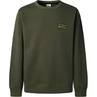 Pepe Jeans für Herren. PM5800139 Sweatshirt Soren olivgrün (M), Lässig, Baumwolle