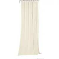 Wirth Vorhang "Newbury" Gr. 2, beige (creme), B:130cm H:145cm, Jacquard, Baumwolle, Polyester, Gardinen, Vorhang, Topseller