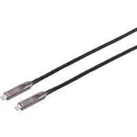S-Conn S/CONN maximum connectivity USB Anschlusskabel USB-C Hybridkabel 3.2 8K 10G 60W PVC - Digital/Daten