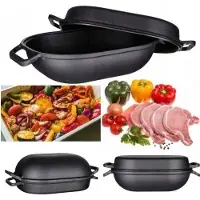 Banquet Gusseiserner Bräter 39 cm 3 + 4 l 43924