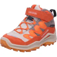 Lowa Wanderschuhe Maddox Pro GTX Mid Vc Jr Kinder Dune/Flame-Schuhgröße 38
