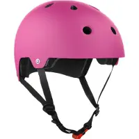 Centrano Core Action Sport Helm Pink, leichter Skate- und Stunthelm mit EPS-Schaum, Belüftungslöchern und austauschbarer Polsterung