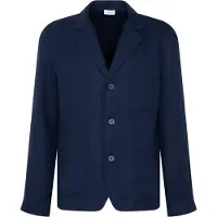 Seidensticker Langarmhemd , Herren, Gr. XL (43-44), normale Ärmellängen, blau, 100% Leinen, unifarben, regular fit, Hemden Langarmhemd, 1/1 Uni, Topseller