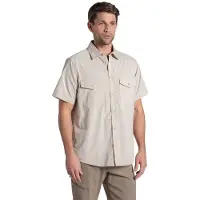 Craghoppers Kiwi II Short Sleeved Shirt oatmeal (70U) 4XL