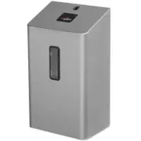 Ophardt hygiene SanTRAL Plus UDU 5 T Desinfektionsspender Sensor, 600 ml, Desinfektionsmittelspender aus Edelstahl ideal zum Nachfüllen, Farbe: silber, E/D ST