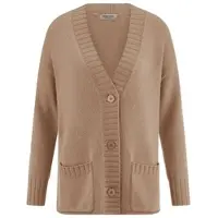 Peter Hahn Strickjacke aus 100% Premium-Kaschmir braun