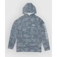 Salty Crew Mariner Hood Tech Tee dark navy (DKN) XXL