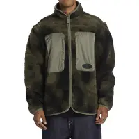 Dc-shoes Sweatshirt "Traverse", Herren, Gr. L, grün (olive overspray print), Obermaterial: 100% Polyester., Sweatshirts Sweatshirt