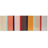 REMEMBER Teppichläufer Zaza Streifen bunt mehrfarbig 80x1 cm