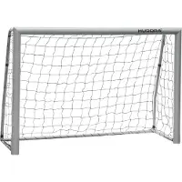 Hudora Fussballtor Expert 120 (stabil, langlebig, wetterbeständig) weiss - 120x80x60cm