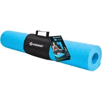 Schildkröt TPE YOGA MATTE 4mm (Farbe: sky blue) + Carrying Wrap