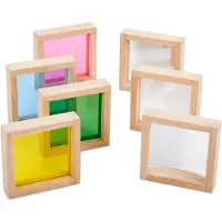 TickiT Sensory Squares, 1 Jahr(e), Acryl, Gummibaumholz, Holz, Mehrfarbig