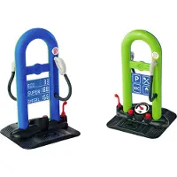 BIG Spiel-Parkgarage "Bobby Car Service Station", bunt, Fahrzeug-Spielwelten, KinderB:37cm H:67cm T:40cm, Kunststoff, Spiel-Parkgarage, Made in Germany, B:37cm H:67cm T:40cm