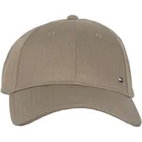 Tommy Hilfiger Baseball Cap "COTTON PANEL CAP", Herren, braun (camel), Web, Baumwolle, unifarben, Caps Baseball Cap, Größenverstellbar Harringbone Premium Quality 100% Baumwolle