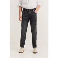 Bugatti 5-Pocket-Jeans "Tapered Fit" aus Stretch Handcrafted Denim