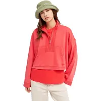 Roxy Sweatshirt "Stars Catcher", Damen, Gr. M, rosa (hibiscus), Obermaterial: 55% Baumwolle, 25% Baumwolle, 20% Polyester., Sweatshirts Sweatshirt