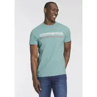 Bruno Banani T-Shirt , Herren, Gr. XXL (60/62), grün (mint), Single Jersey, Obermaterial: 100% Baumwolle, bedruckt, schmal, Rundhals, Shirts T-Shirt, mit modischem Frontprint