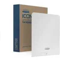 K-C Professional Kimberly-Clark Professional ICON Blende Motiv WEISSES MOSAIK, Frontblende mit feiner Struktur für ein dezent stilvolles Ambiente, 1 Blende für automatischen Rollenhandtuchspender