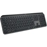 Logitech Master MX Keys S, Kabellos, Bluetooth, Scherenschalter, QWERTY, LED, Graphit