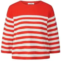 Peter Hahn Rundhals-Pullover rot, 52