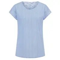 Peter Hahn Ärmellose Bluse blau, 50