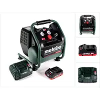 Metabo Power 160-5 18 LTX BL OF Akku Kompressor 18 V 8,0 bar Brushless + 1x LiHD Akkupack 4,0 Ah + Ladegerät