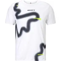 SCOTT Tee M's RC Run SS white/black (1035) L
