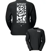SCOTT Tee Graphic LS black (0001) XL