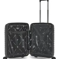 Pactastic Collection 04 THE CABIN + 4 Rollen Kabinentrolley S 55 cm mit Dehnfalte