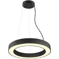 SLV MEDO RING 60, Pendelleuchte, Pendellänge 300cm, 3000/4000K, 110°, DALI, Touch, schwarz 1008589