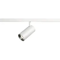 SLV 1006755 NUMINOS S, 48V Spot, rund, 4000 K, 16 W, DALI 2, 40°, matt weiß / glänzend chrom