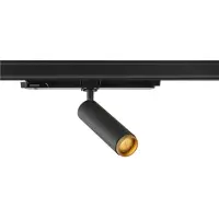 SLV 1008438 GRIP! M, 3~ Spot, zylindrisch, 3000 K, 20 W, DALI, Touch, 42°, schwarz / gold