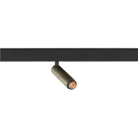 SLV 1009028 GRIP! S, 48V Spot, deep & recessed track, zylindrisch, 2700K, 9.8 Watt, DALI, 29°, bronze / schwarz