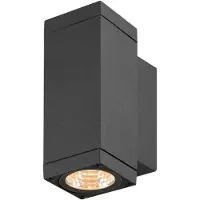 SLV 1010181 THEO PRO S, Wandaufbauleuchte, single, DALI, P2, rechteckig, 2700 K, 6 W, 24°, anthrazit