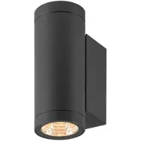 SLV 1010167 HELIA PRO S Wandaufbauleuchte up/down DALI 12W 2700K anthrazit IP65