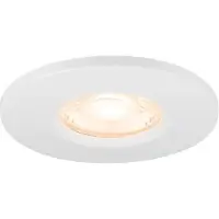 SLV 1011208 UNIVERSAL DOWNLIGHT FIX, Einbauleuchte mit Abdeckung, PHASE, 2700/3000/4000/6500K, IP65, weiss