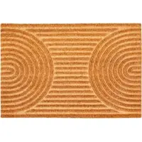 Andiamo "Kokos" rechteckig 15 mm Höhe Schmutzfangmatte, verschiedene Designs, In- und Outdoor geeignet