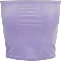 Urban Classics Sport-BH "Damen Ladies Short Velvet Tube Top"
