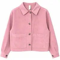 Mazine - Women's Corduroy Shacket - Freizeitjacke Gr L rosa