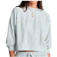 Billabong Sweatshirt "Tempo", Damen, Gr. XS, grau (misty blau), Obermaterial: 70% Baumwolle, 30% Polyester., Sweatshirts Sweatshirt